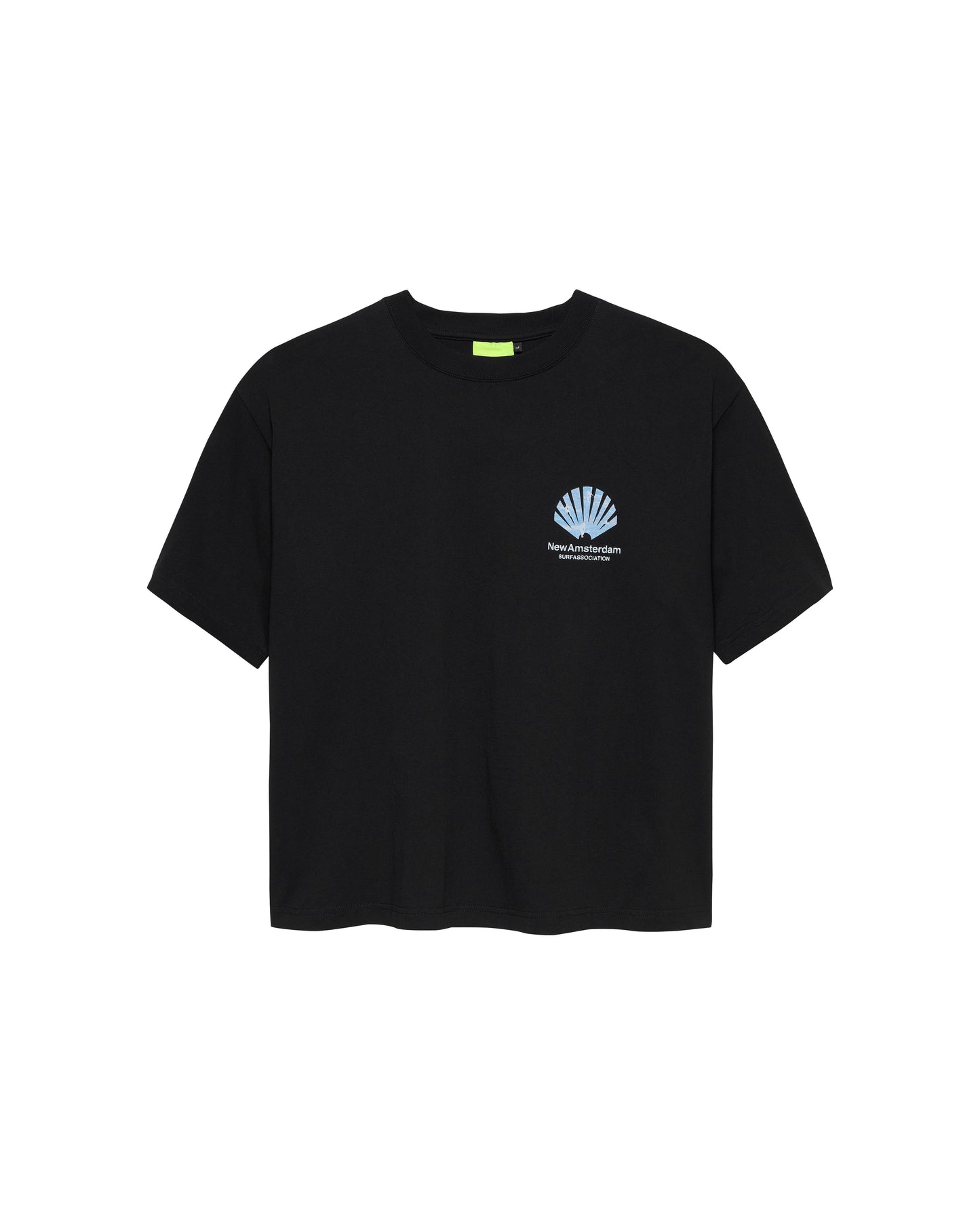 LINE UP TEE BLACK