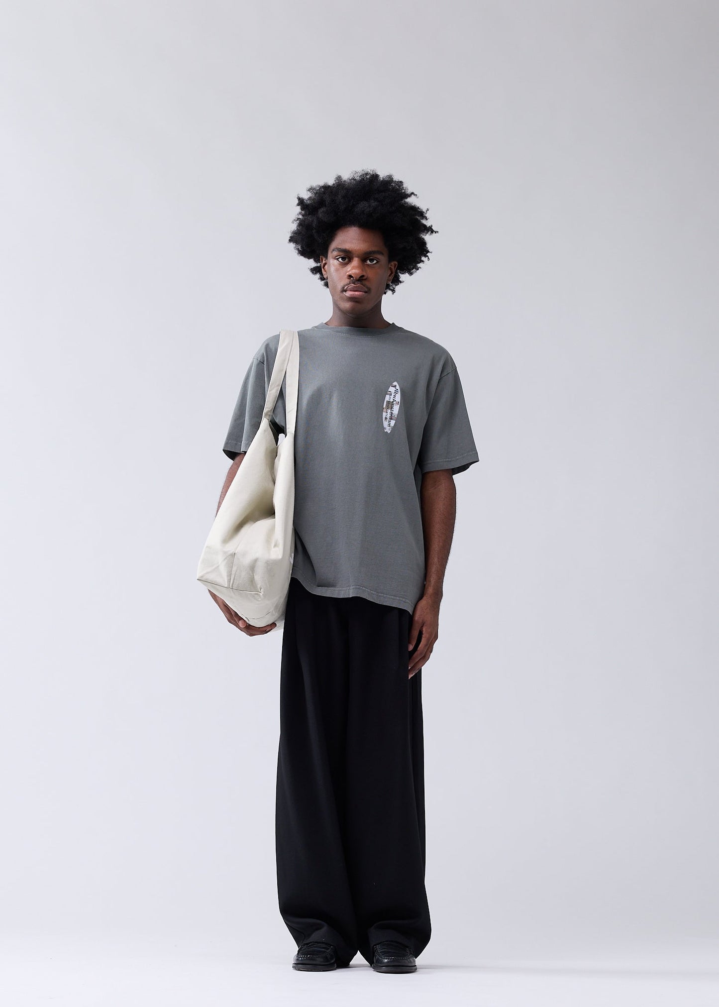 SURF ZINE TEE SHARK GREEN