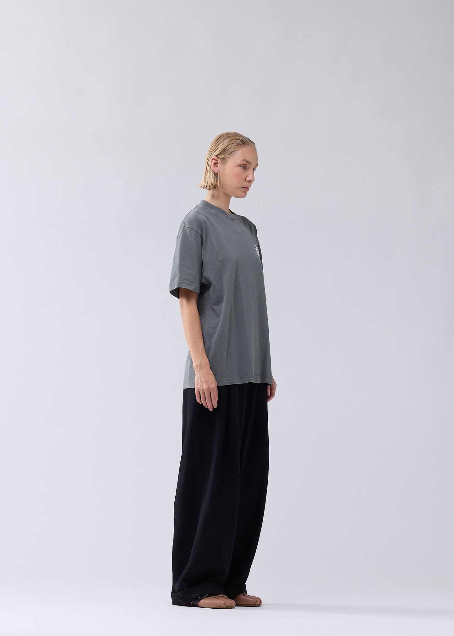 SURF ZINE TEE SHARK GREEN
