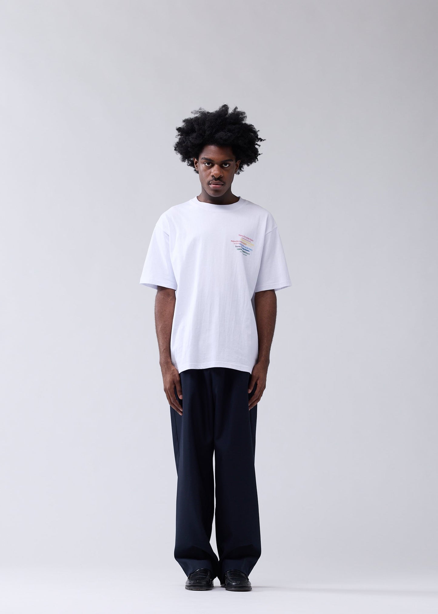 COLLAGE TEE WHITE