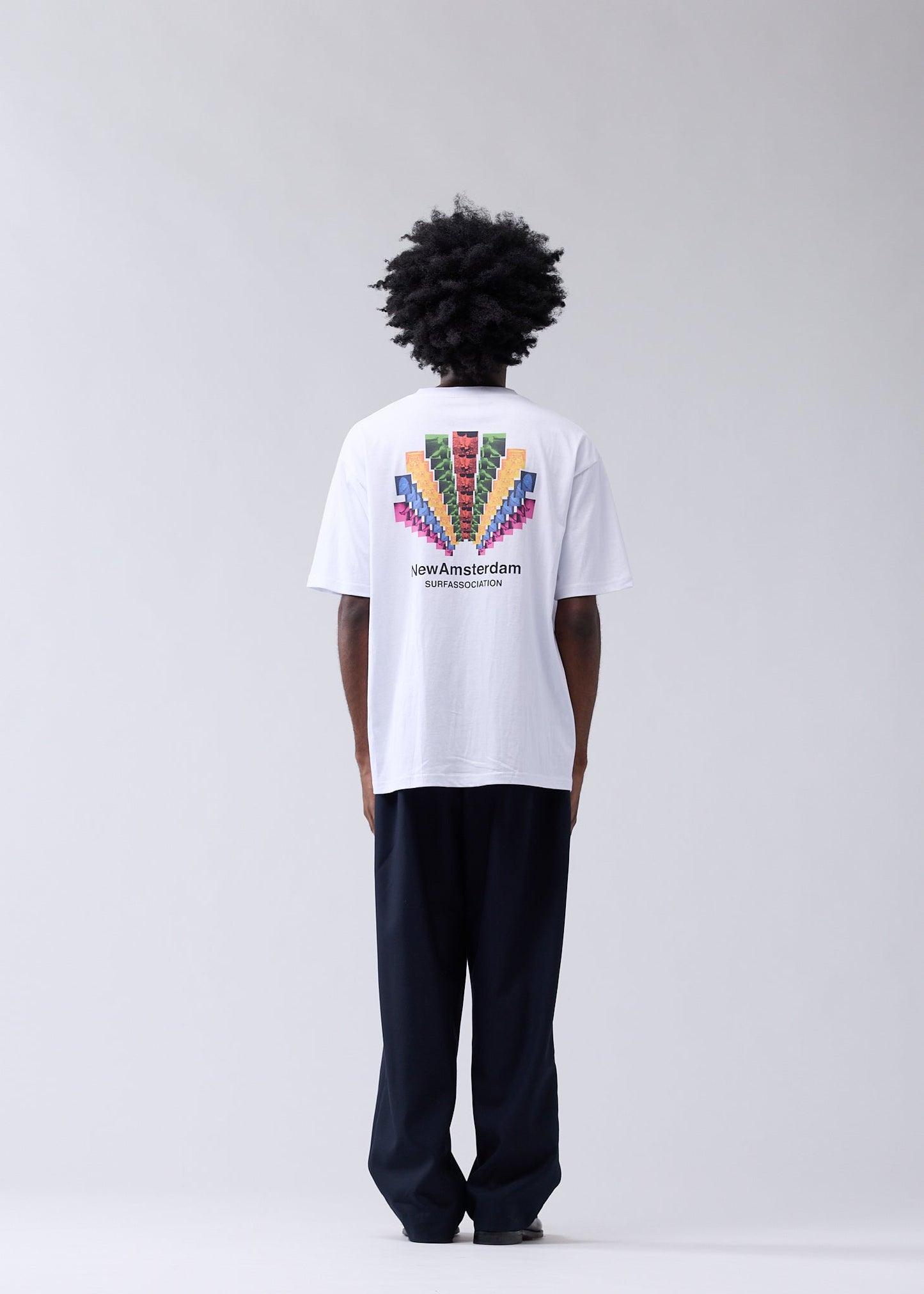 COLLAGE TEE WHITE