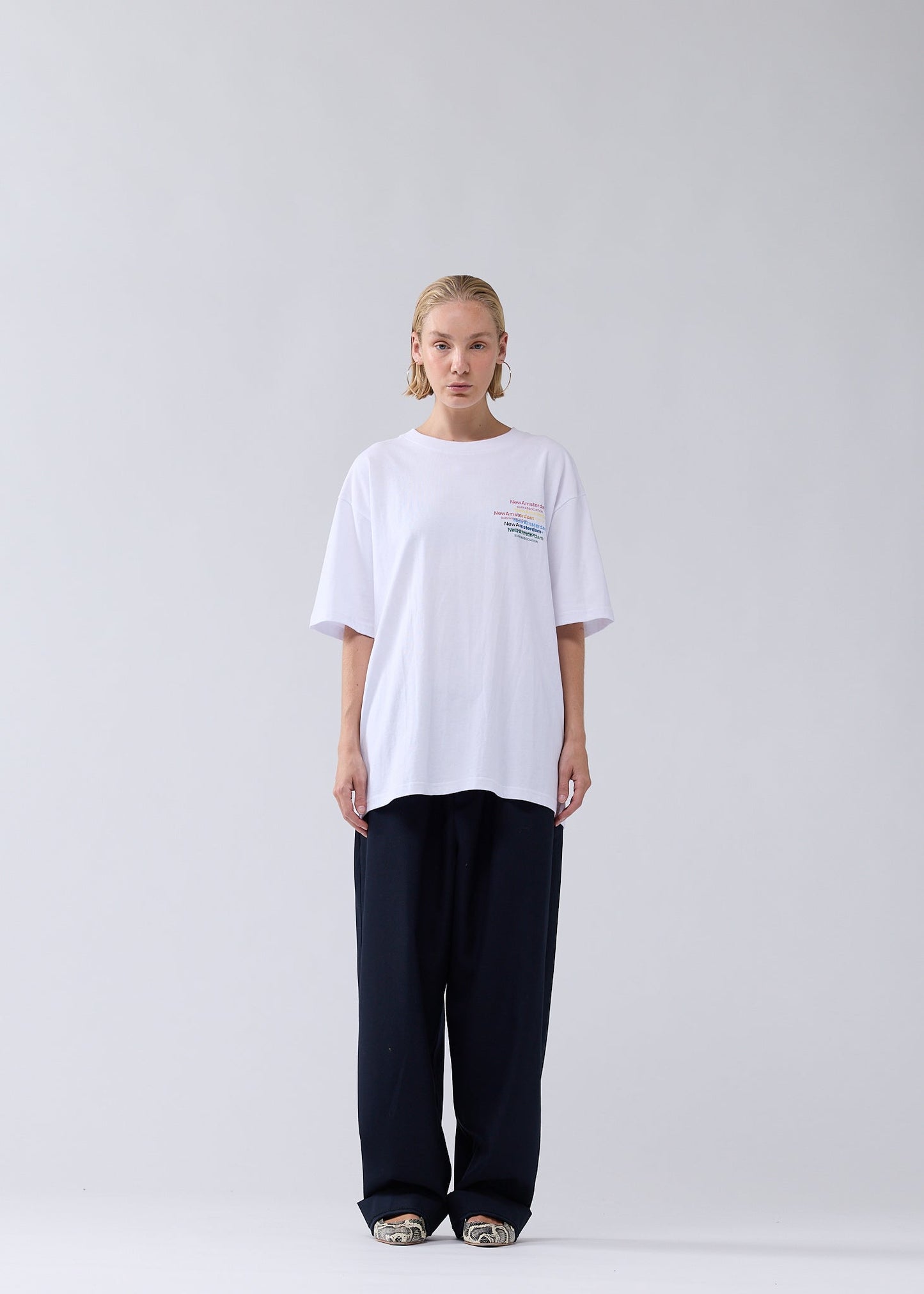 COLLAGE TEE WHITE