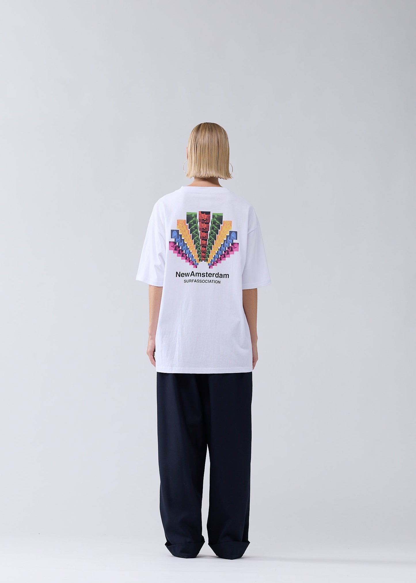 COLLAGE TEE WHITE