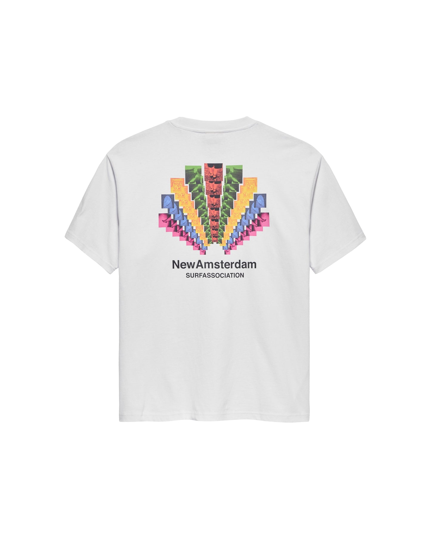 COLLAGE TEE WHITE