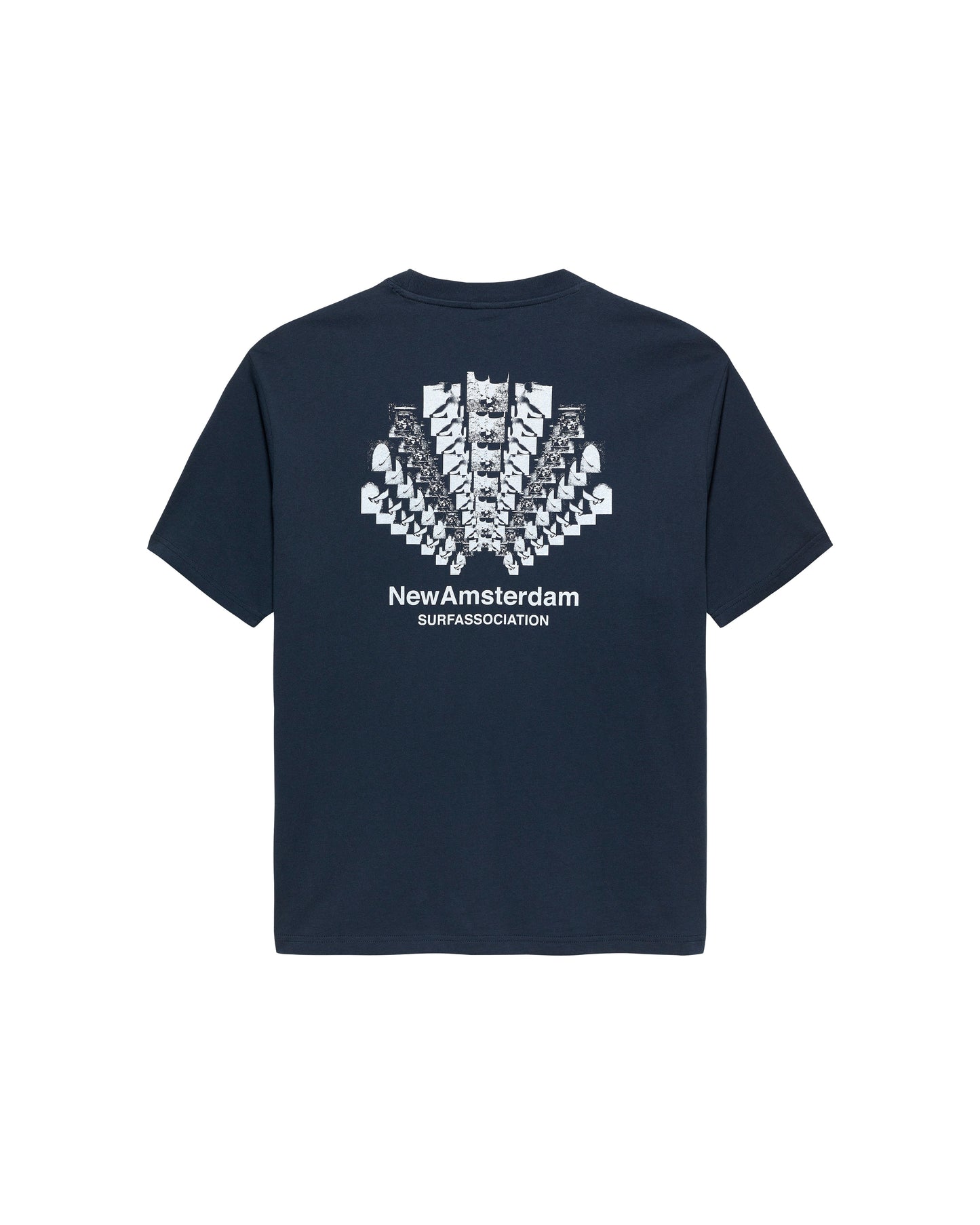 COLLAGE TEE NAVY