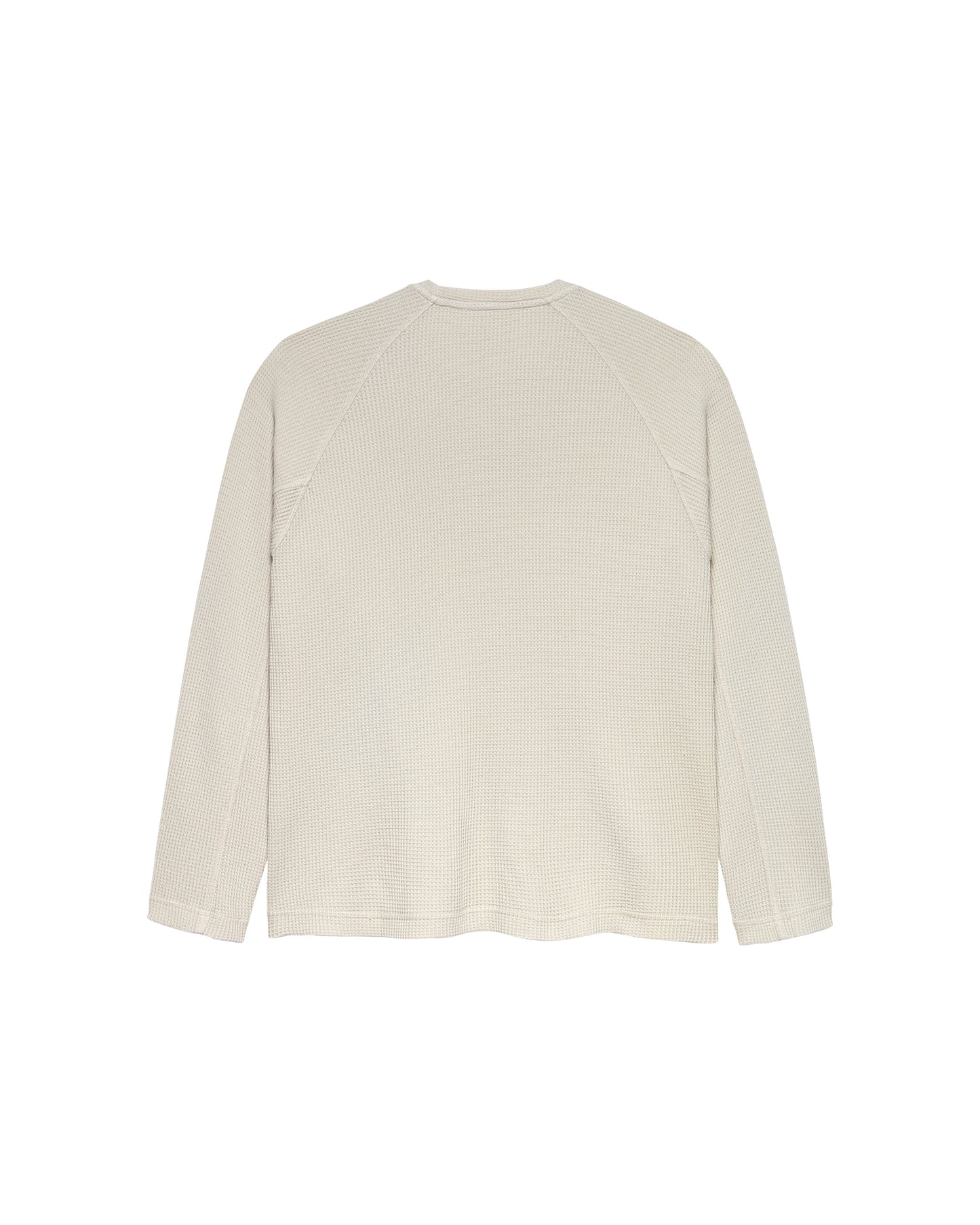 WAFFLE LONGSLEEVE WASHED GREY