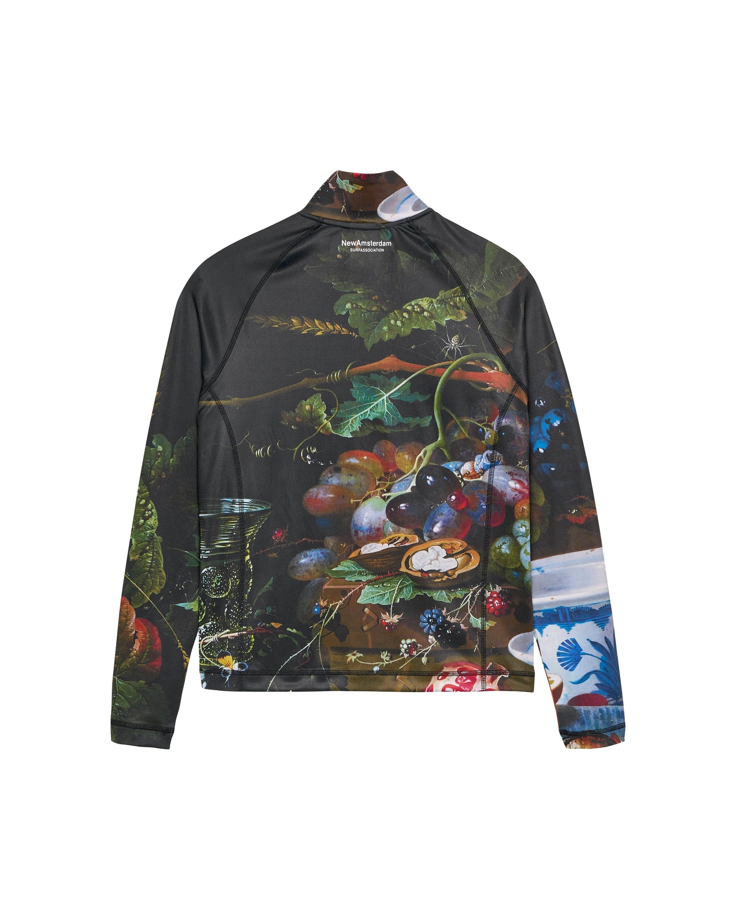 LYCRA ZIP-UP BUFFET AOP