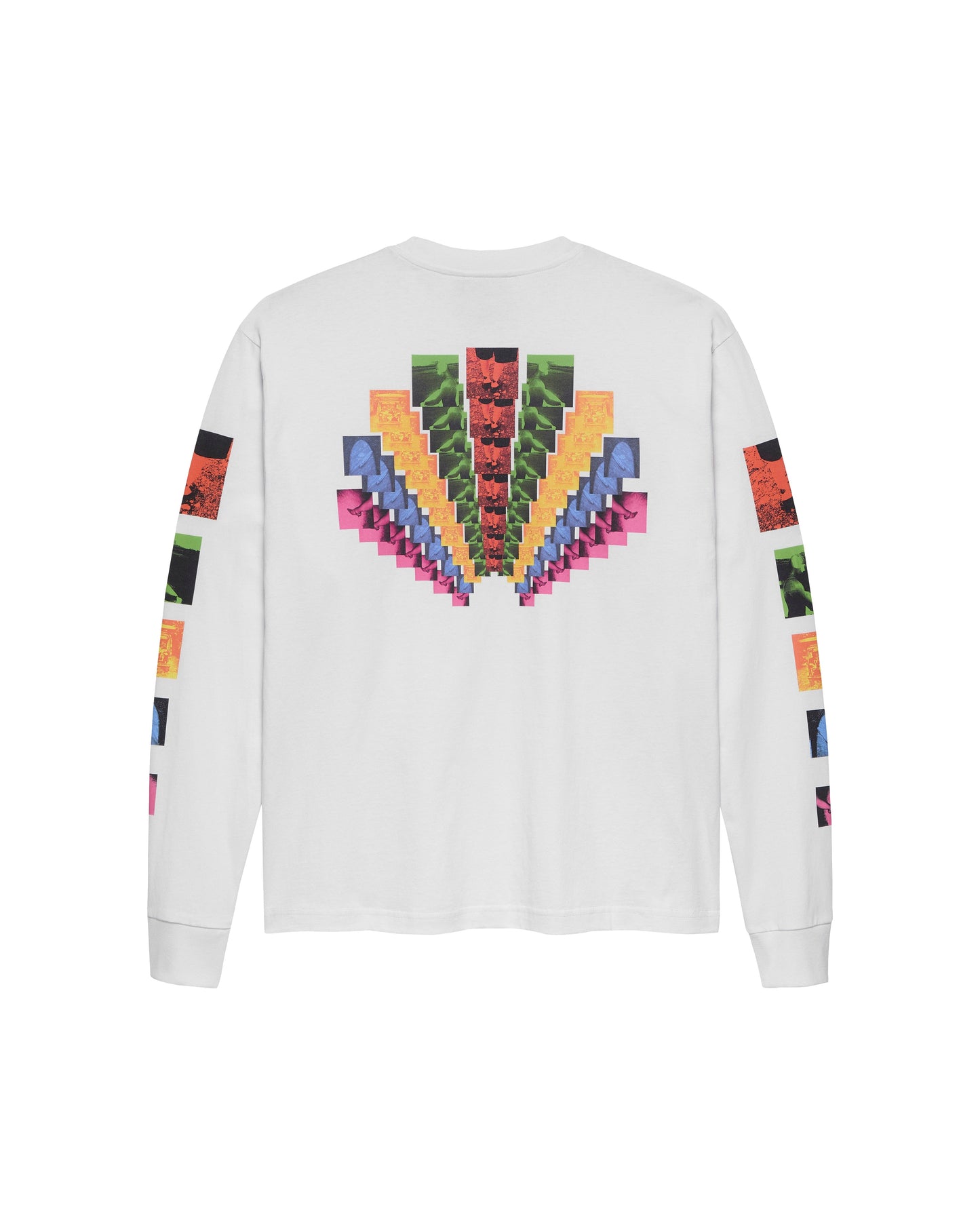 COLLAGE LONGSLEEVE WHITE