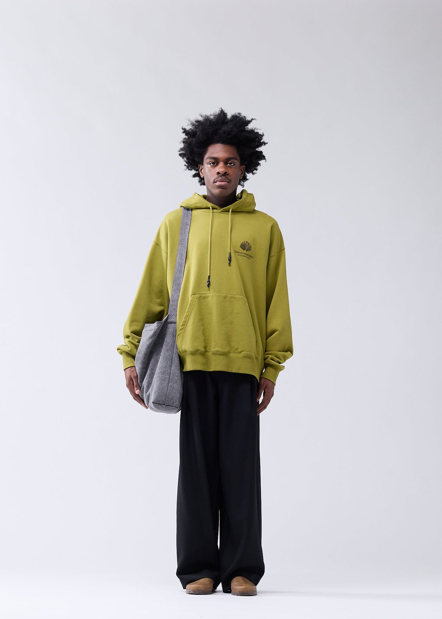 LOGO HOODIE MOSS/OLIVE