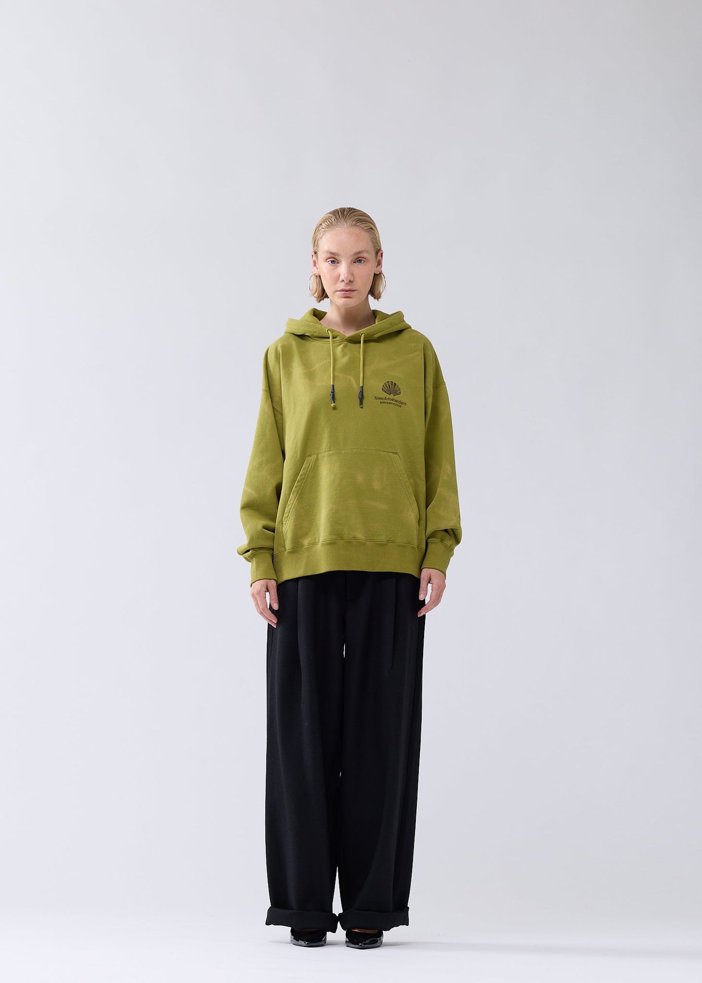 LOGO HOODIE MOSS/OLIVE