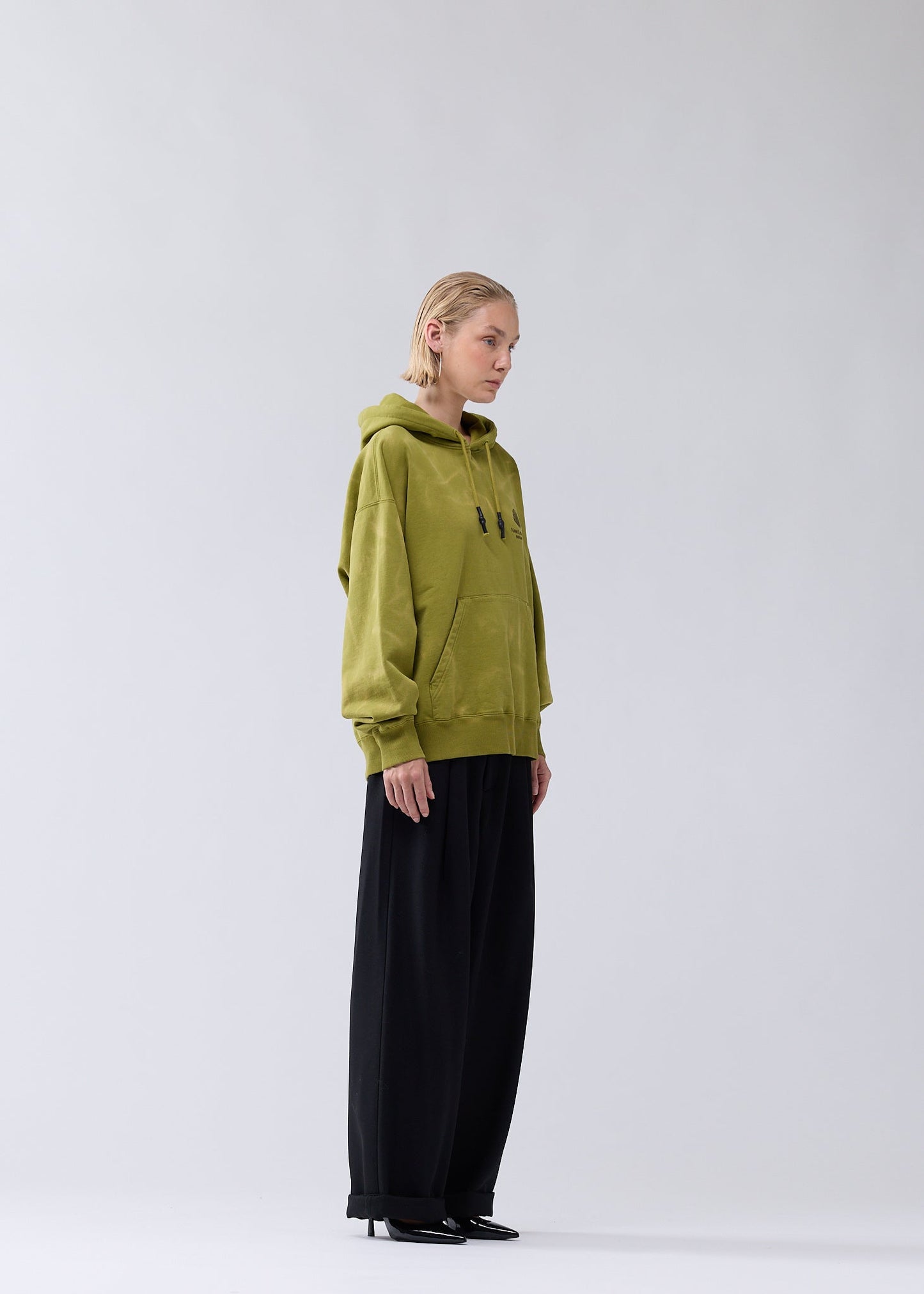 LOGO HOODIE MOSS/OLIVE