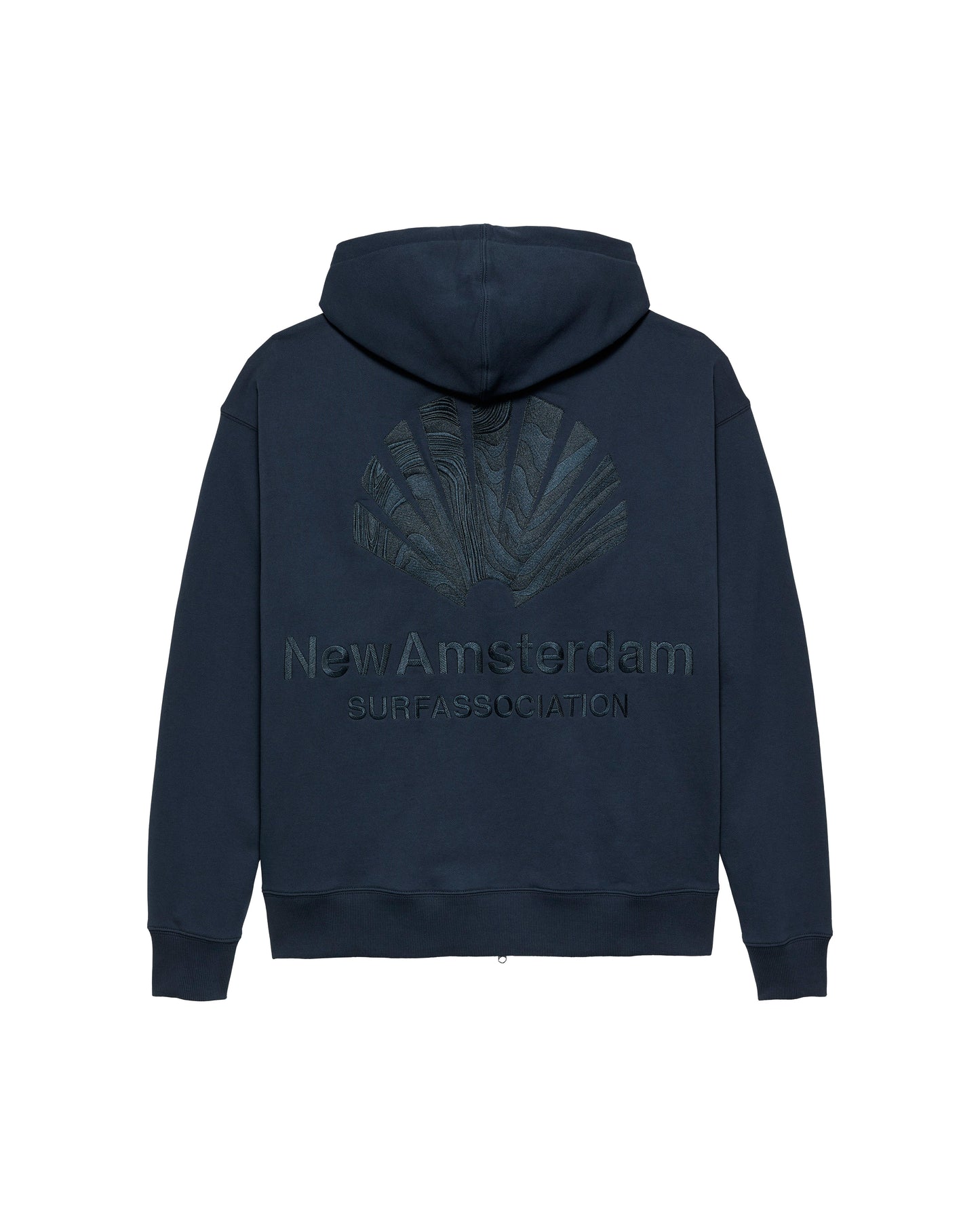 LOGO HOODIE ZIP-UP NAVY/NIGHT
