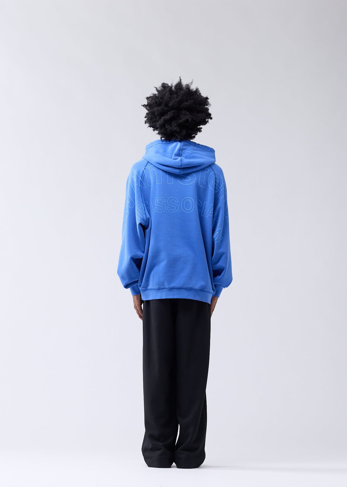 LOGO LINE HOODIE COBALT/SKY BLUE