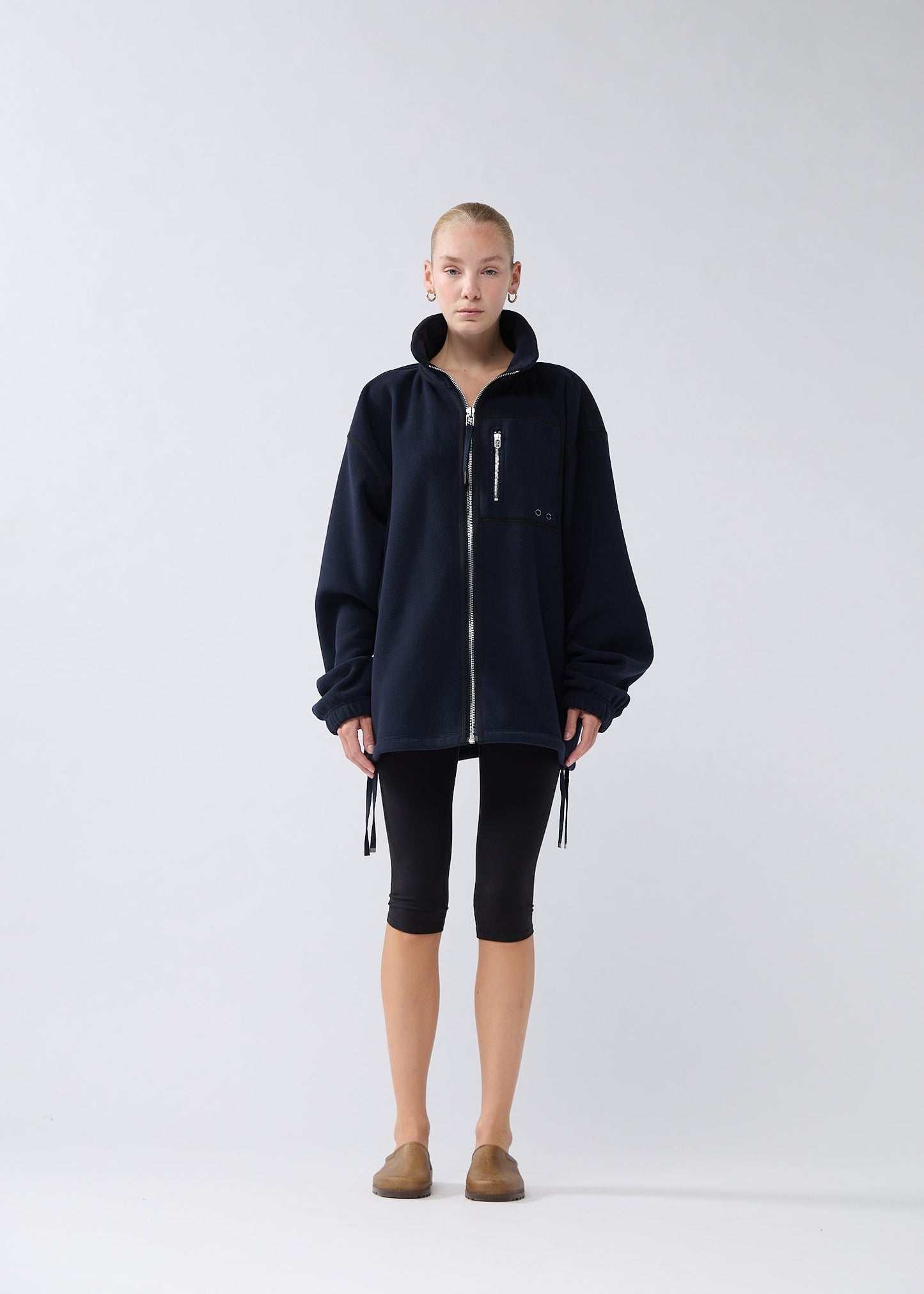 FLEECE ZIP-UP NIGHT