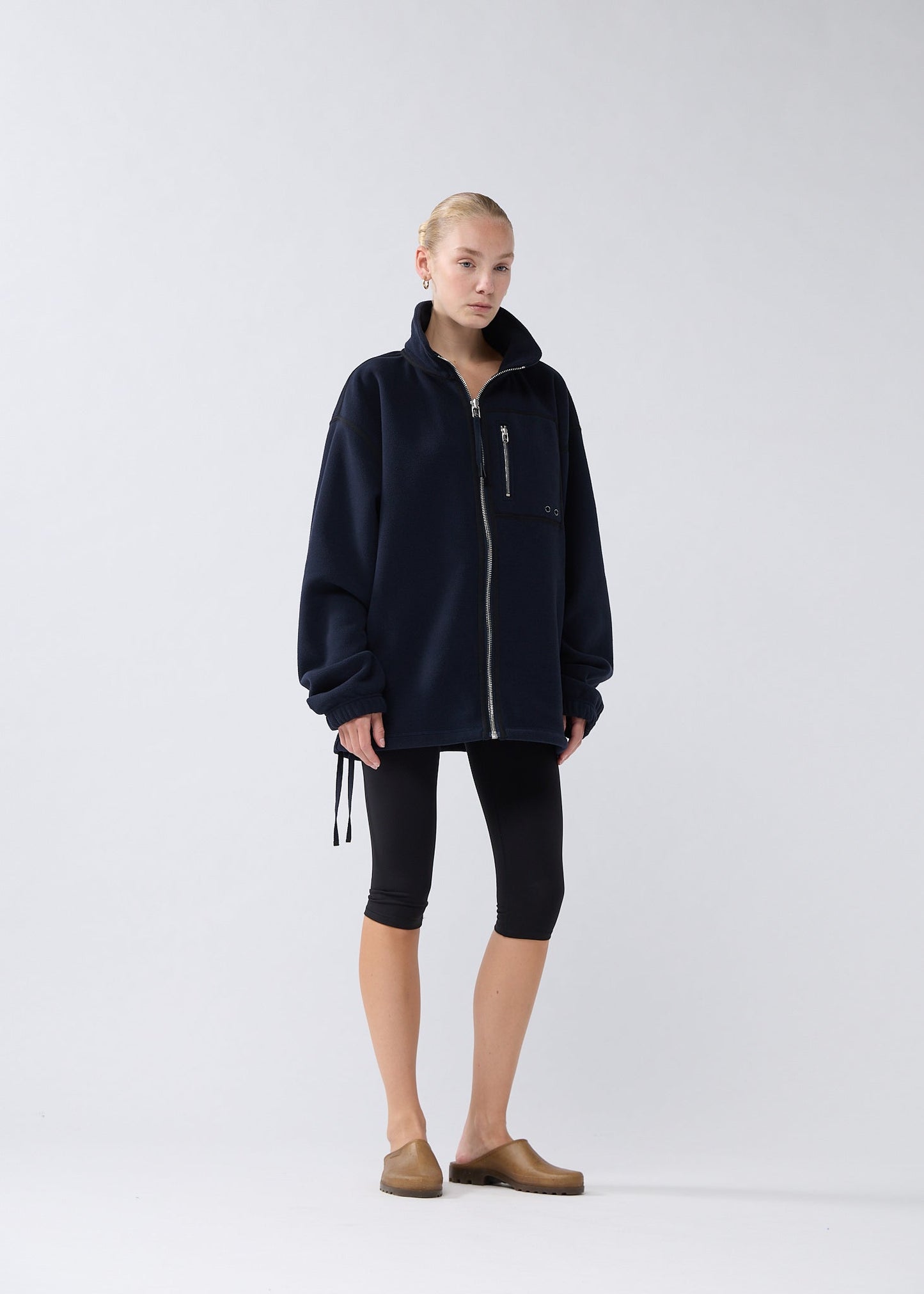 FLEECE ZIP-UP NIGHT