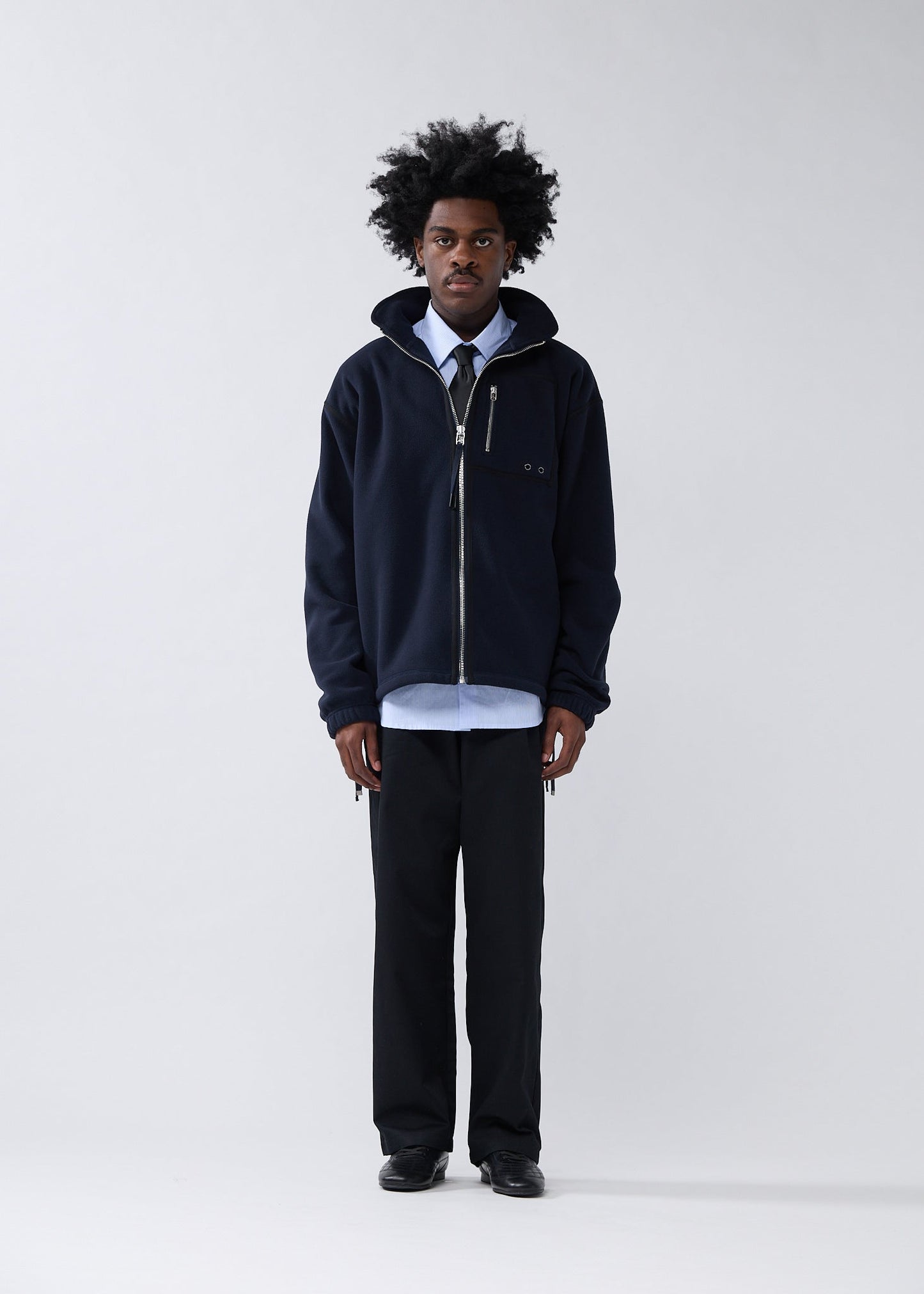 FLEECE ZIP-UP NIGHT