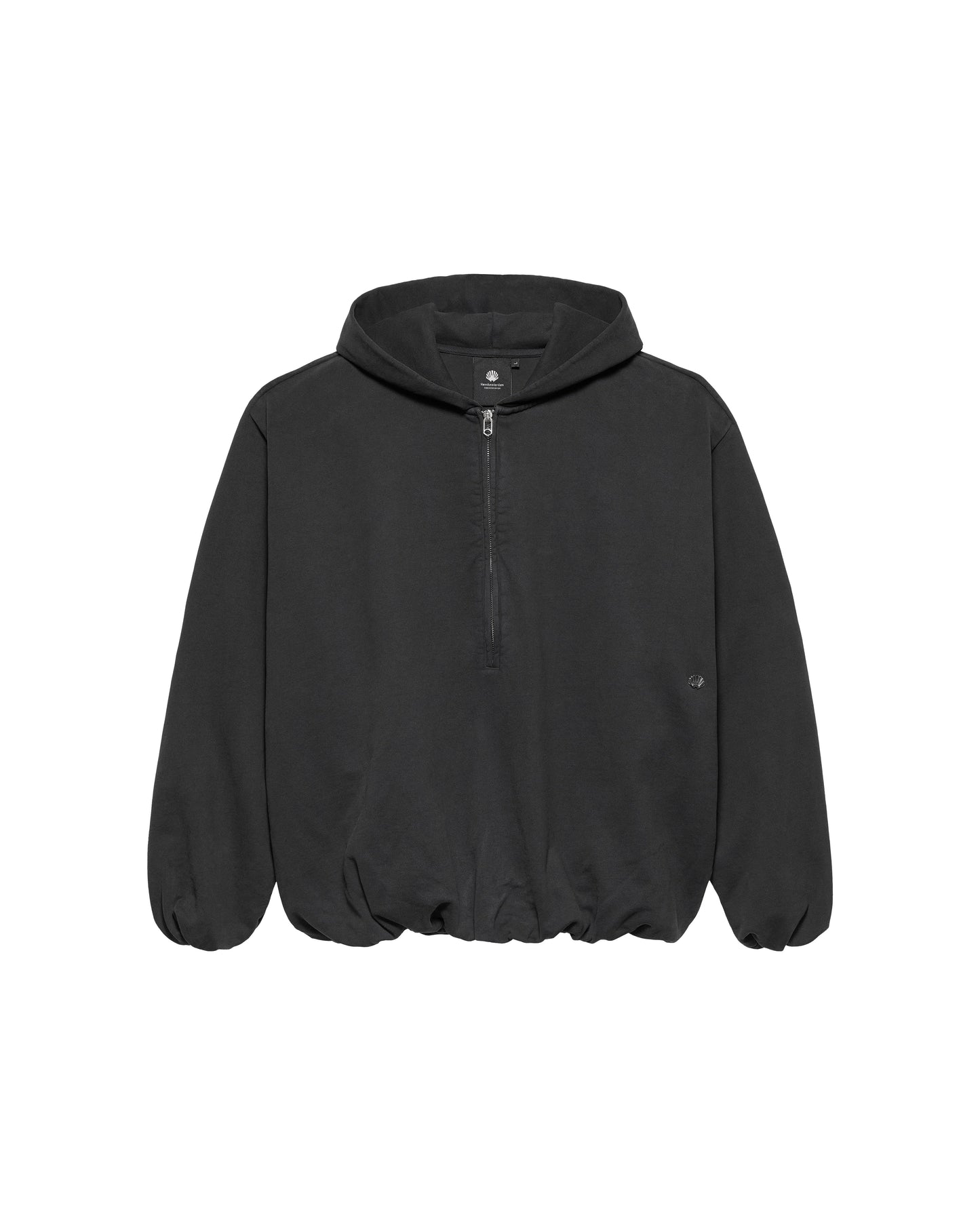 INFLATABLE HOODIE WASHED BLACK