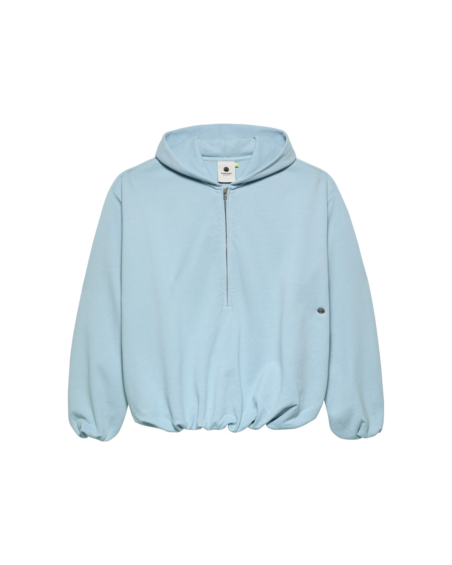 INFLATABLE HOODIE DENIM BLUE