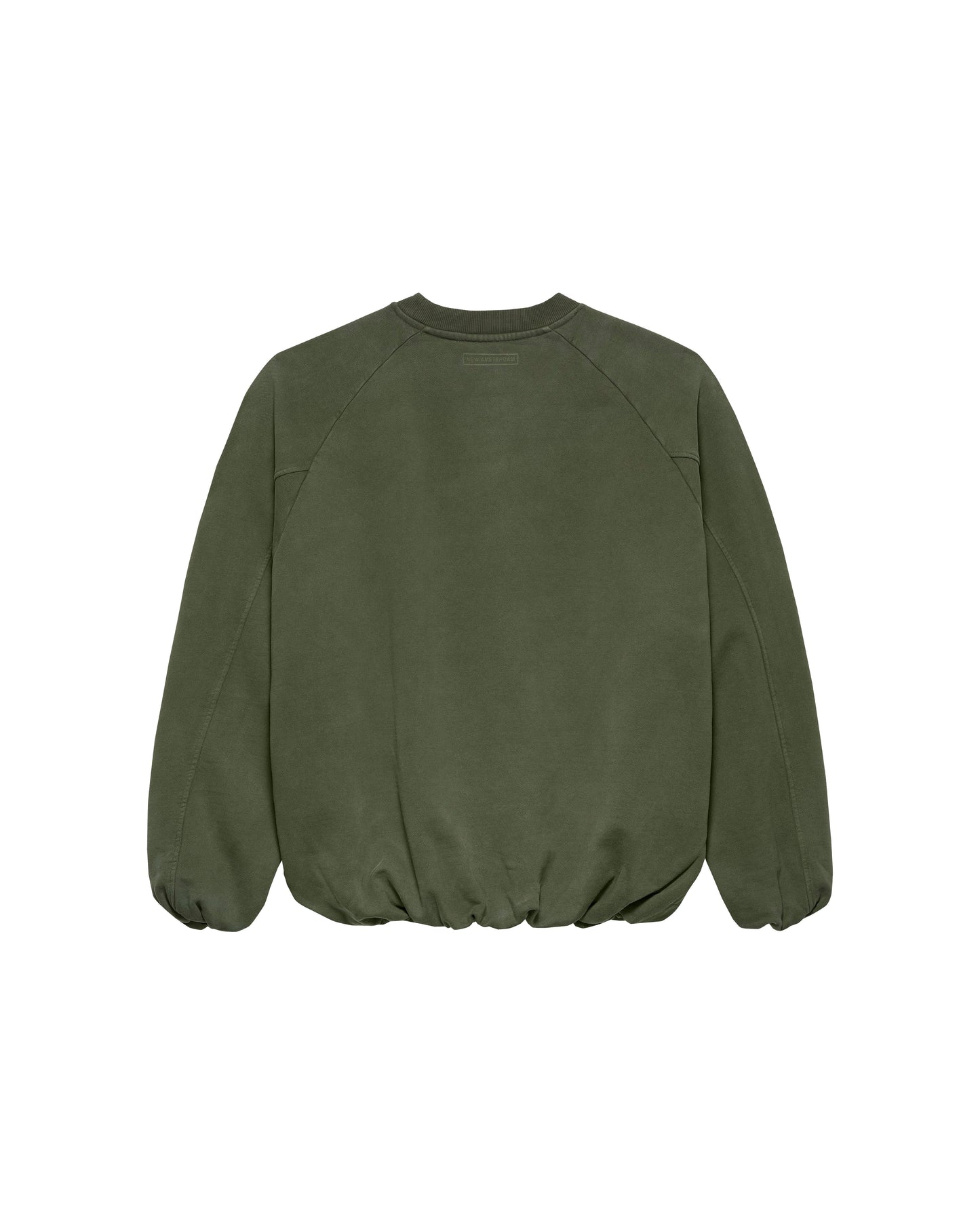 INFLATABLE CREWNECK OLIVE