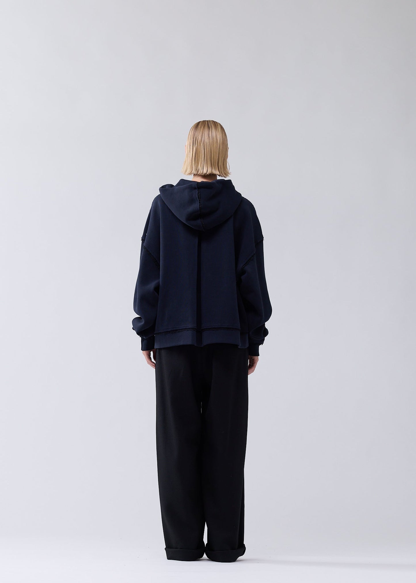 HALF ZIP HOODIE NIGHT