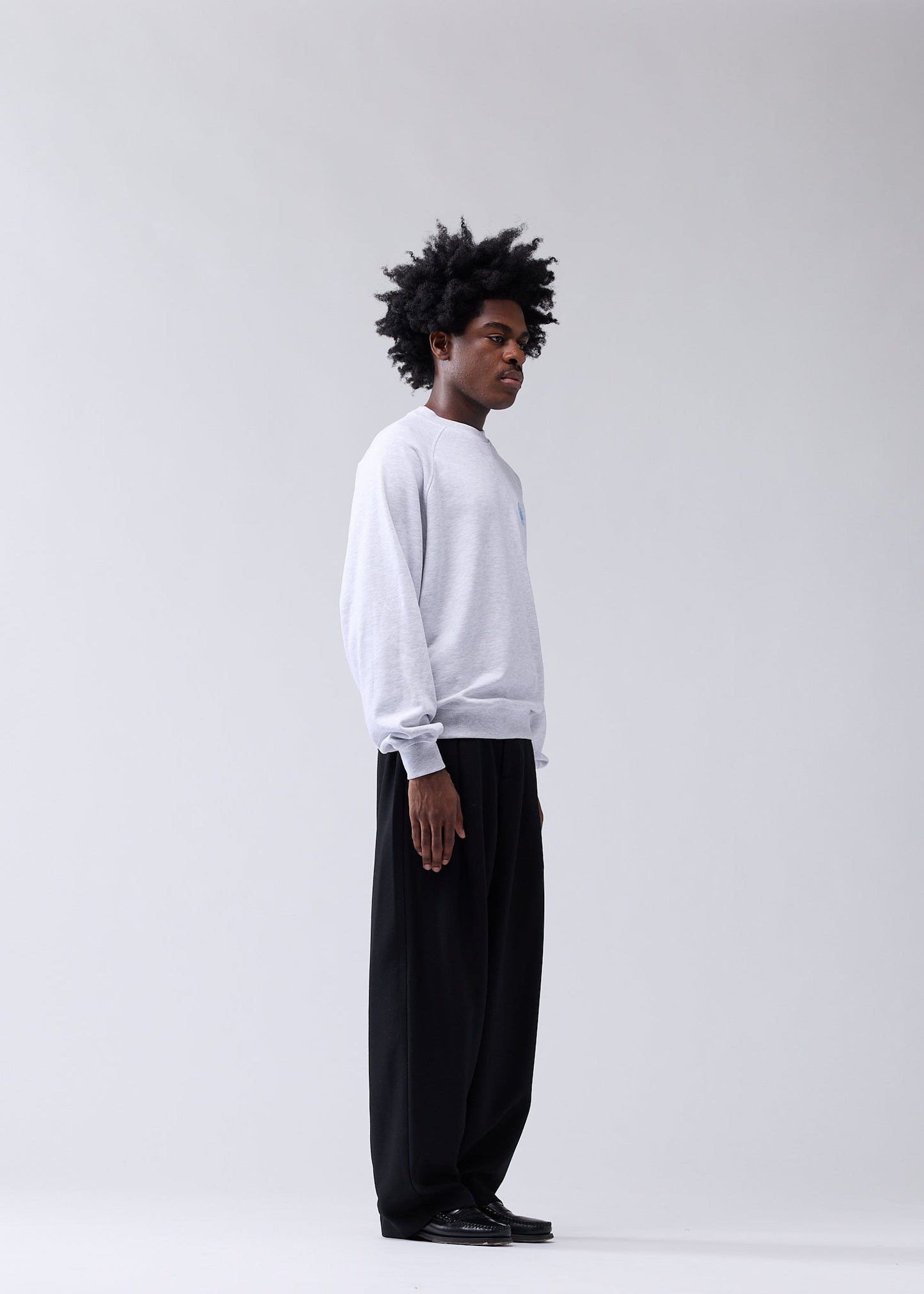 SEA GLOW CREWNECK ASH