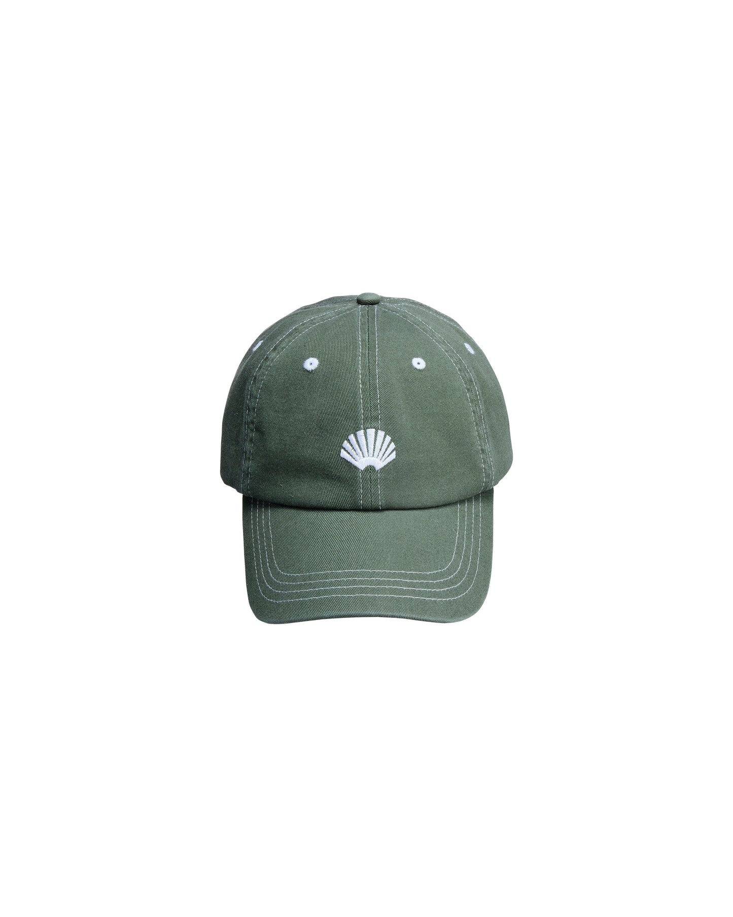 LOGO CAP SHARK GREEN/WHITE