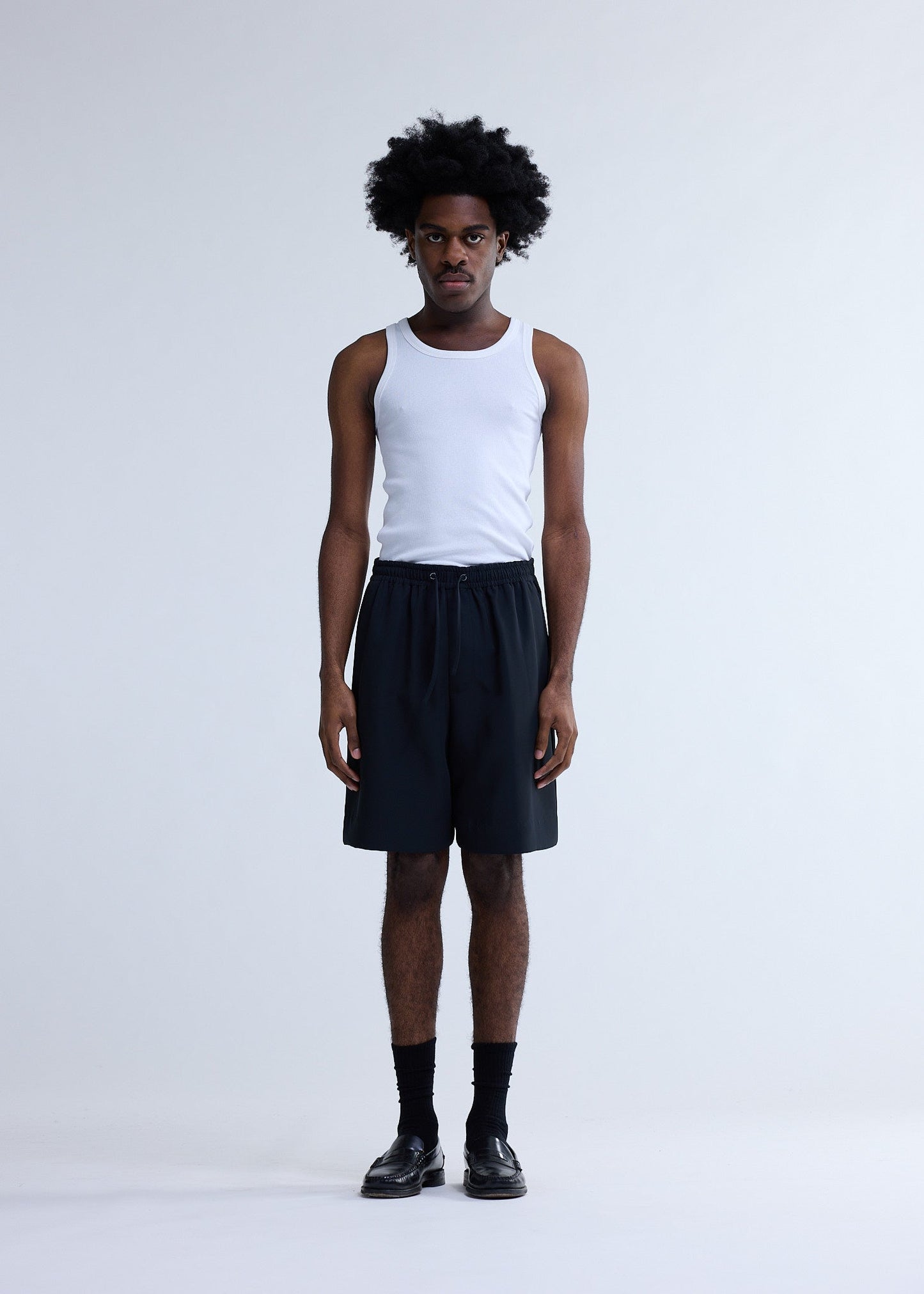 WORKER SHORTS BLACK | Black
