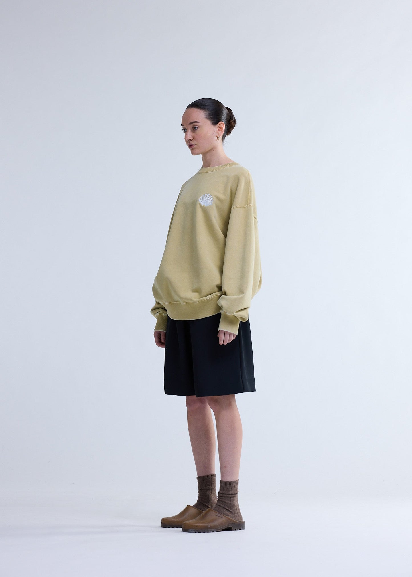LOGO CREWNECK YELLOW STONE | Yellow