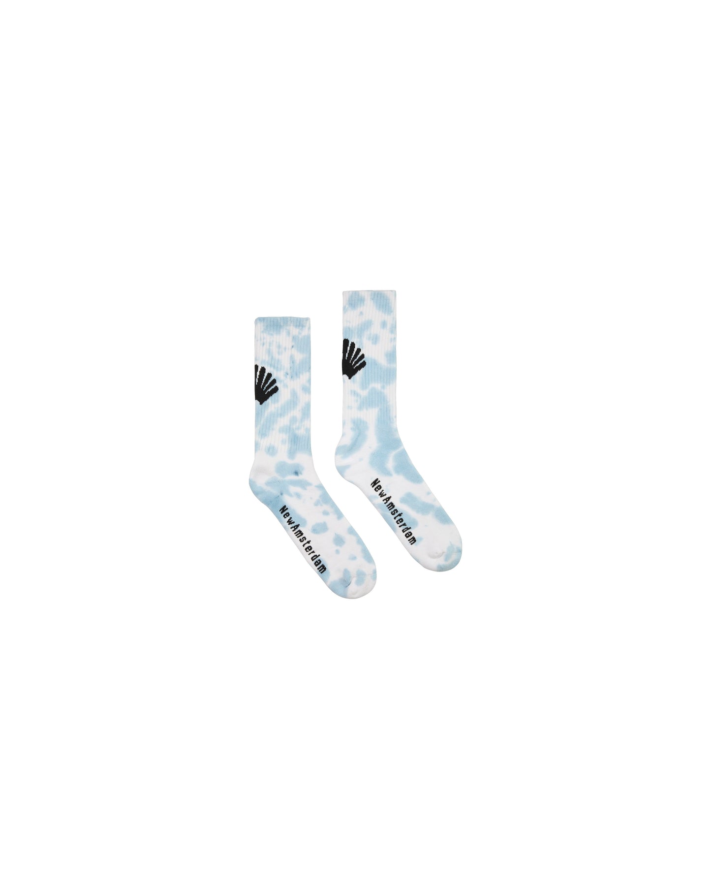 TIE-DYE SOCKS | Light blue