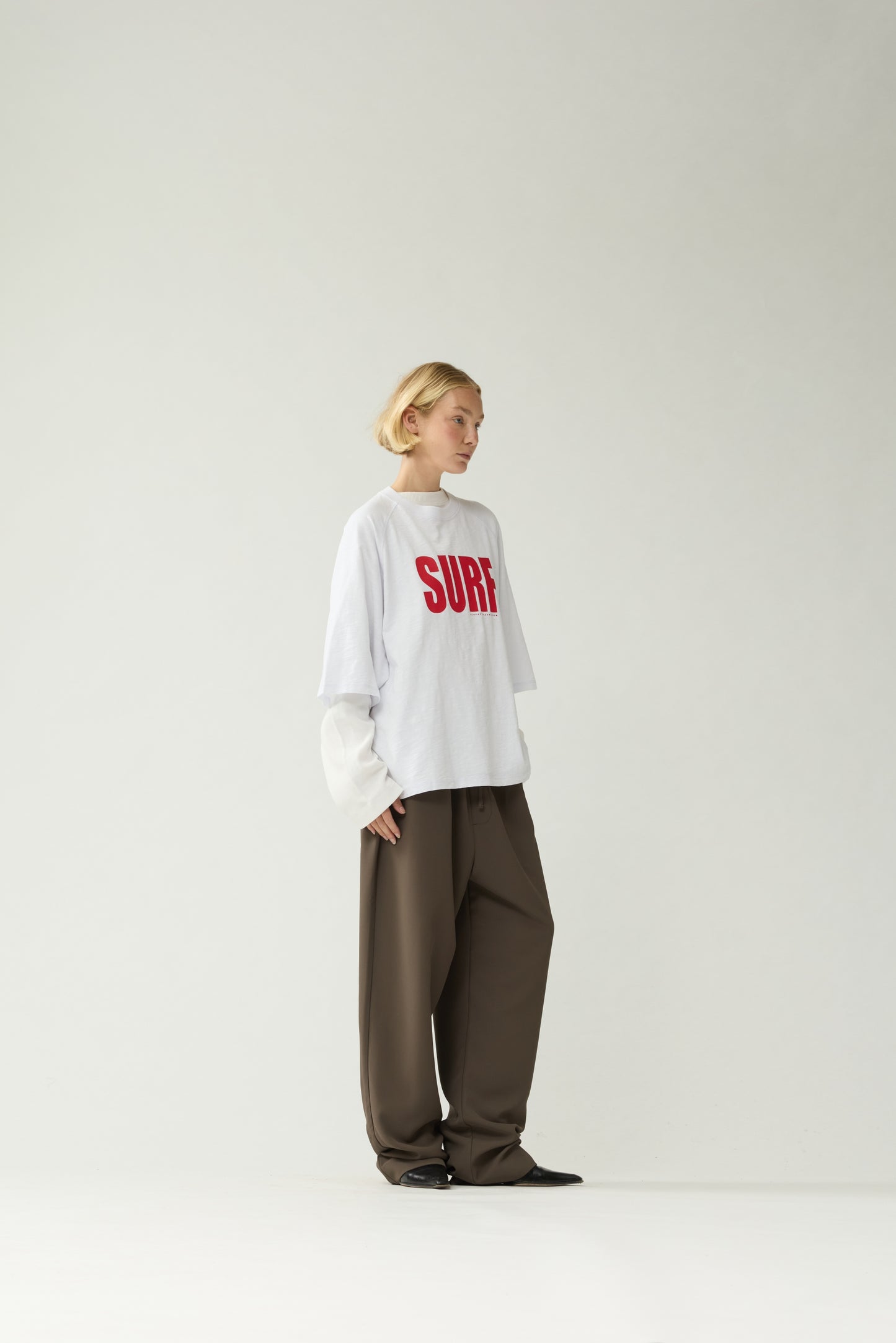 SURF TEE | White