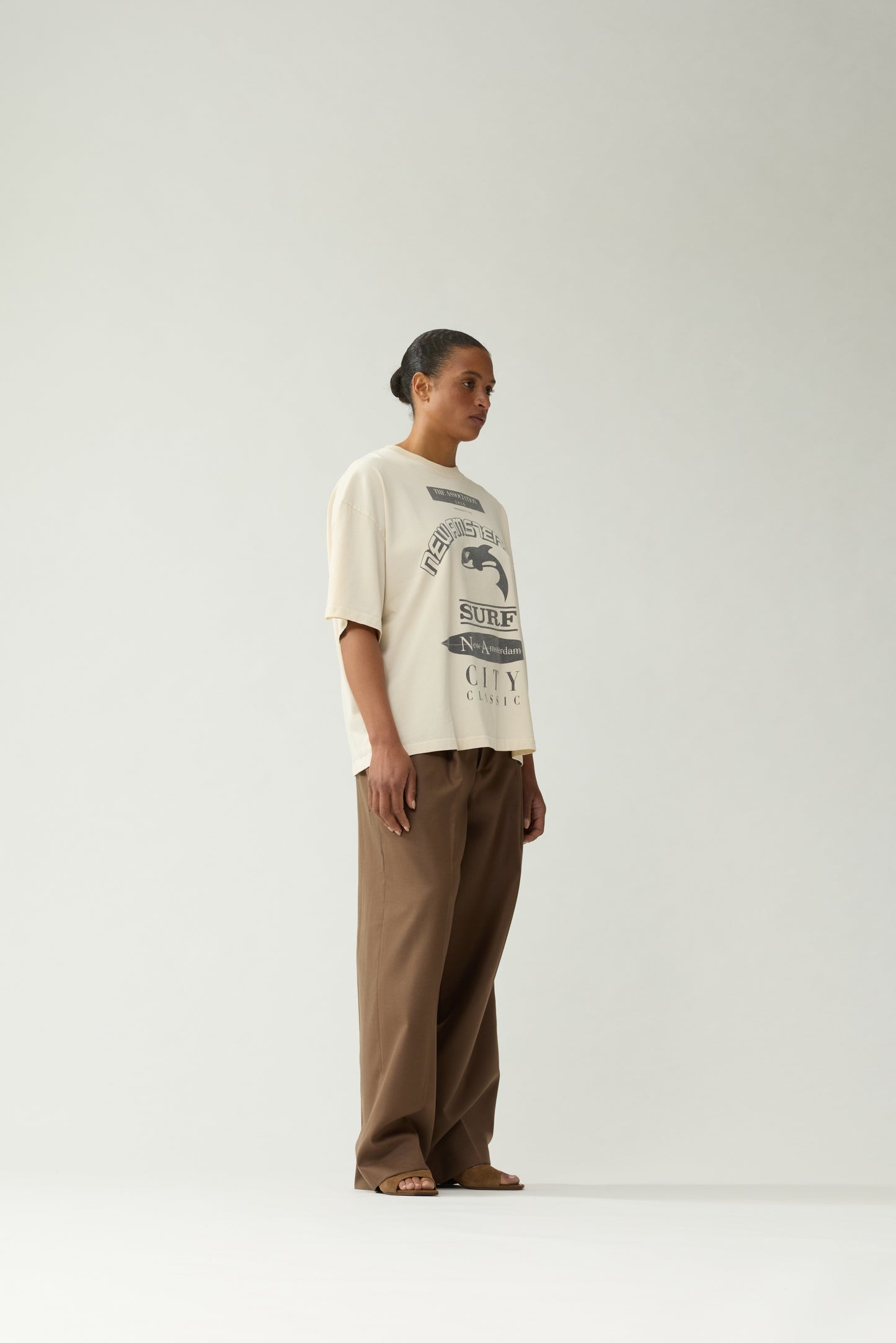 ANNOUNCEMENT TEE | Ecru