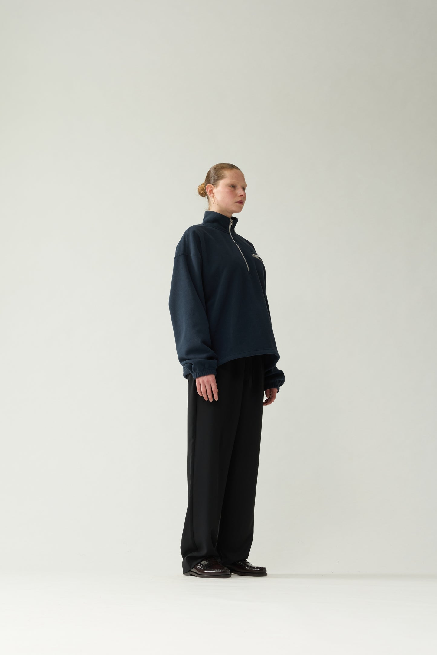 FLEECE HALF ZIP | Night