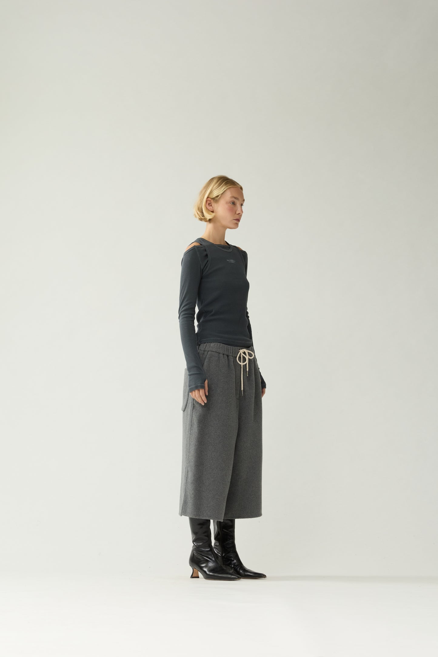 CULOTTES | Grey Melange