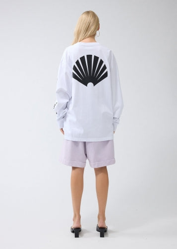 LOGO LONGSLEEVE | White