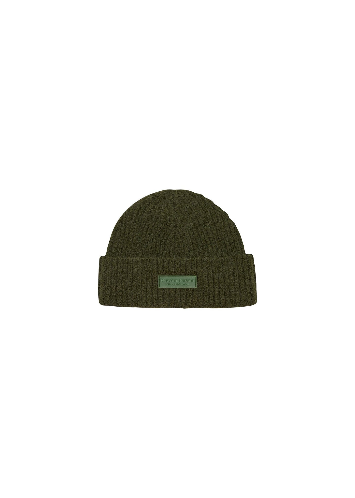 LOGO BEANIE KOMBU GREEN | Kombu green