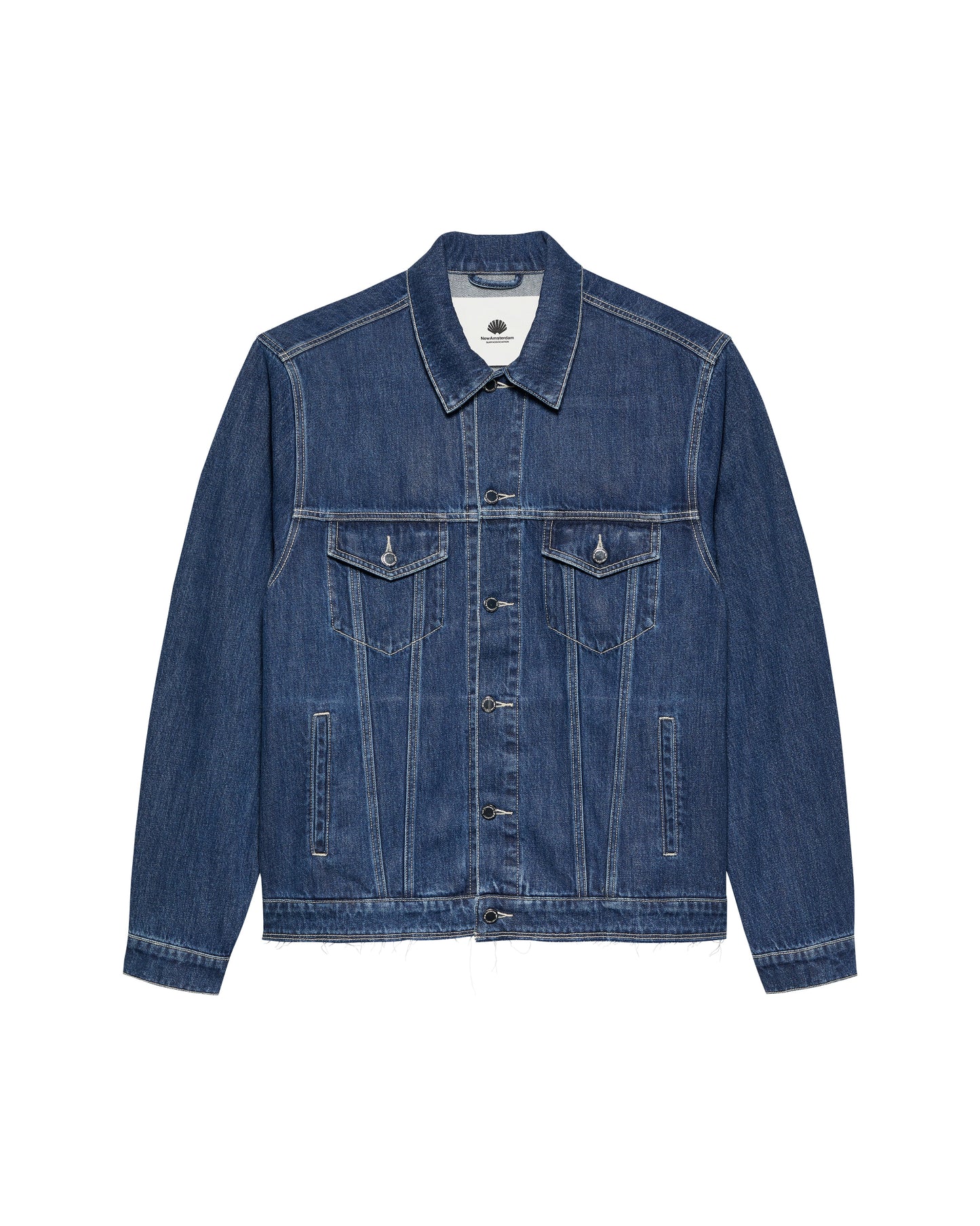 RAW EDGE DENIM JACKET