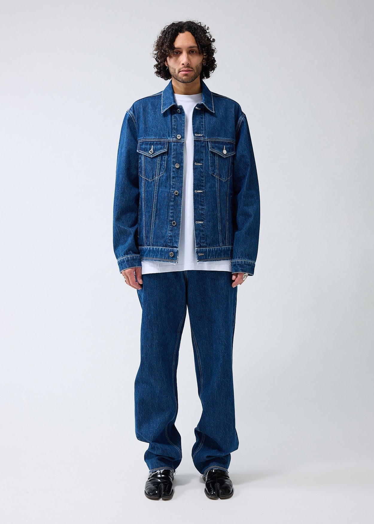 RAW EDGE DENIM JACKET
