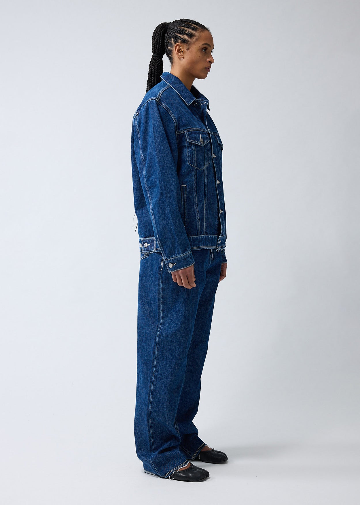 RAW EDGE DENIM JACKET