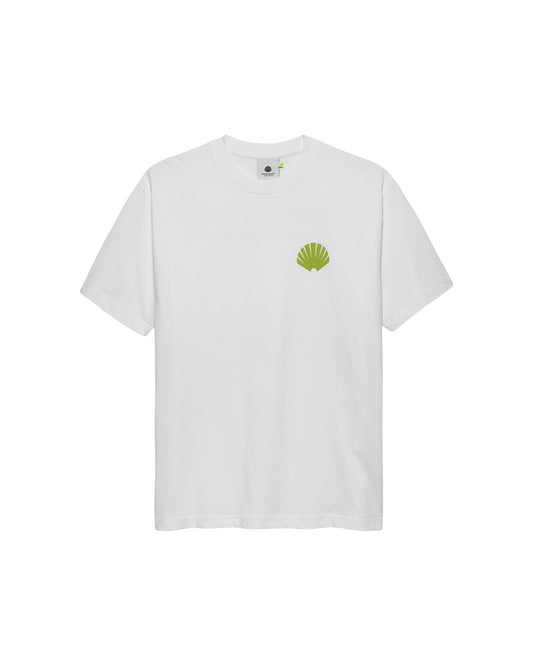 LOGO TEE WHITE/GREEN