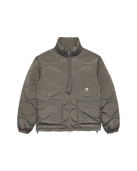 DETACHABLE JACKET DARK TAUPE