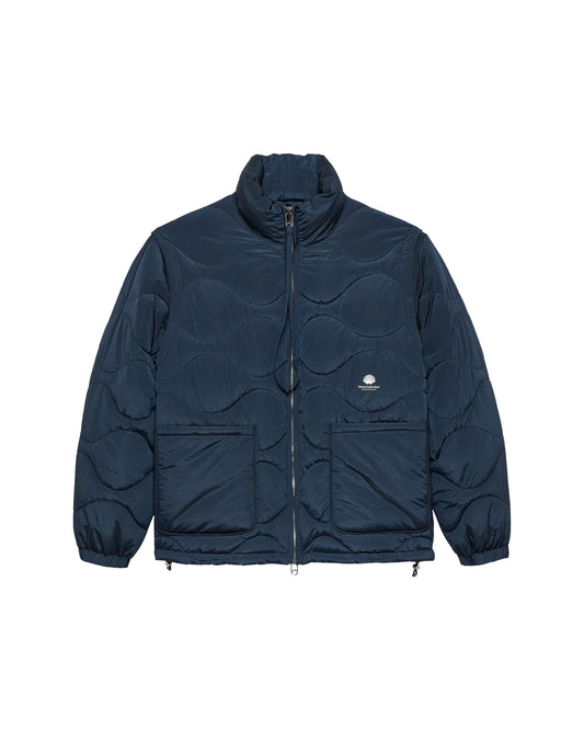 DETACHABLE JACKET MARINE BLUE