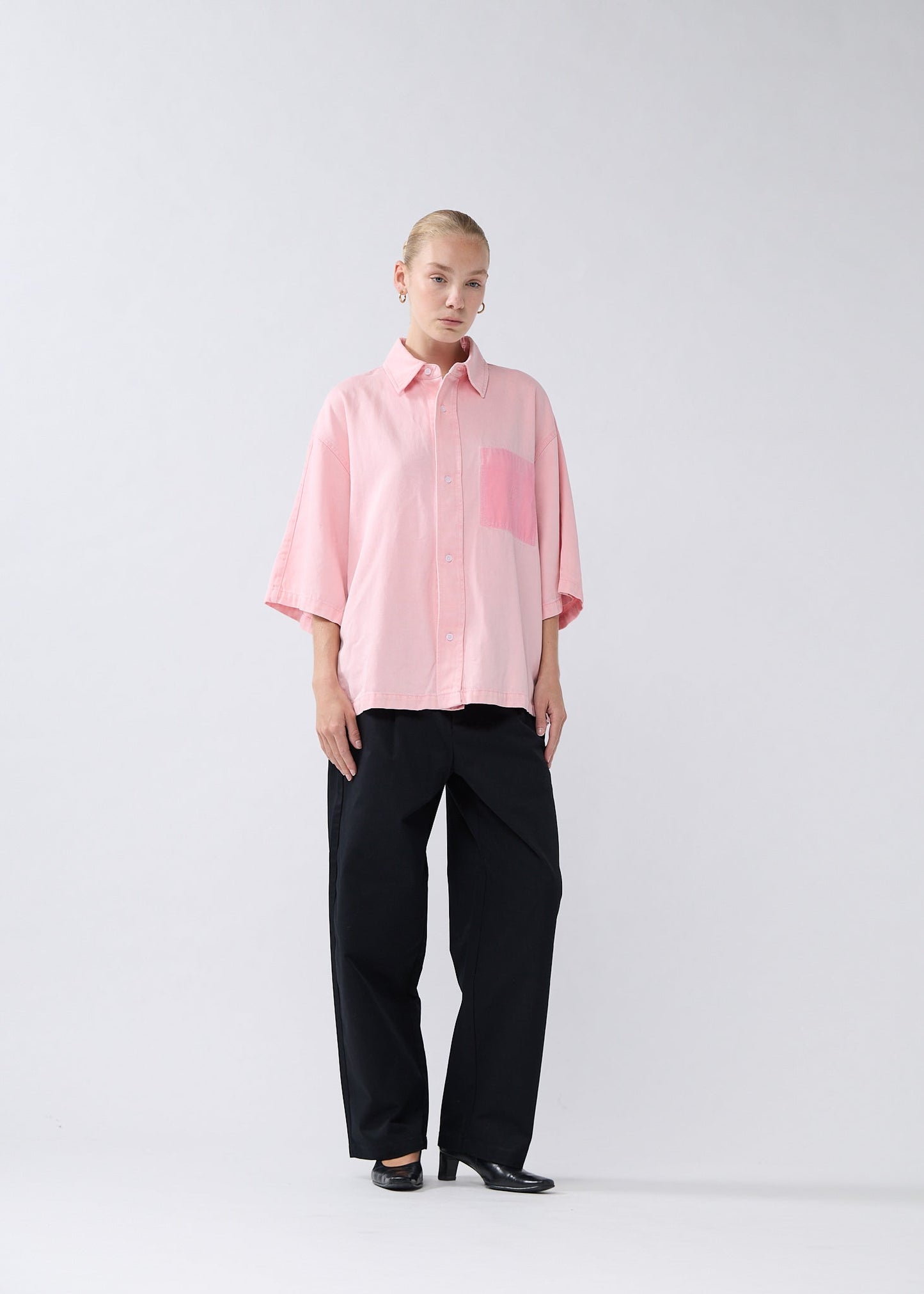 DENIM SHIRT ROSEBLOOM