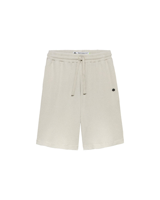 WAFFLE SHORTS WASHED GREY