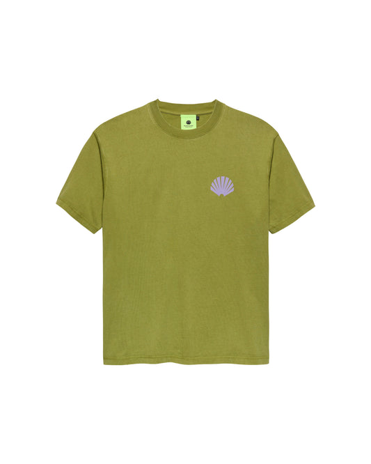 LOGO TEE MOSS/SEA FOG