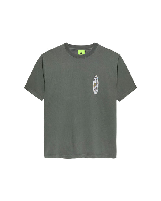SURF ZINE TEE SHARK GREEN