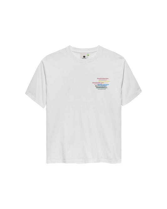 COLLAGE TEE WHITE