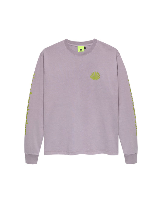 LOGO LONGSLEEVE SEA FOG/MOSS