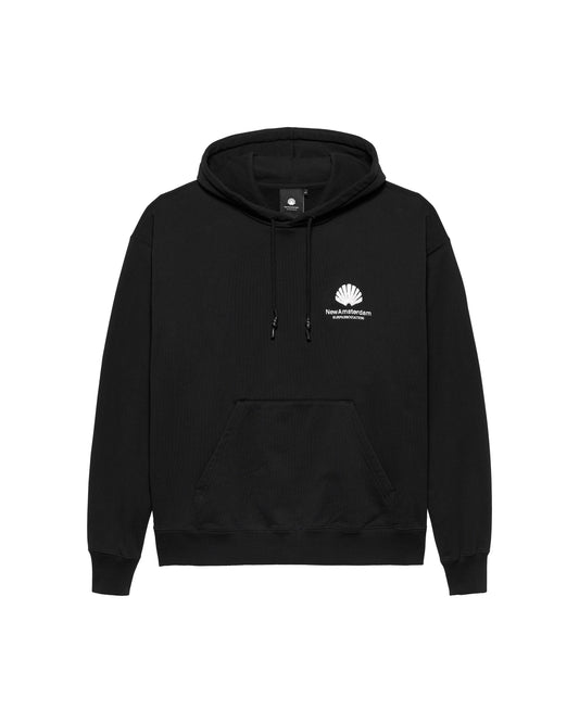LOGO HOODIE BLACK/WHITE