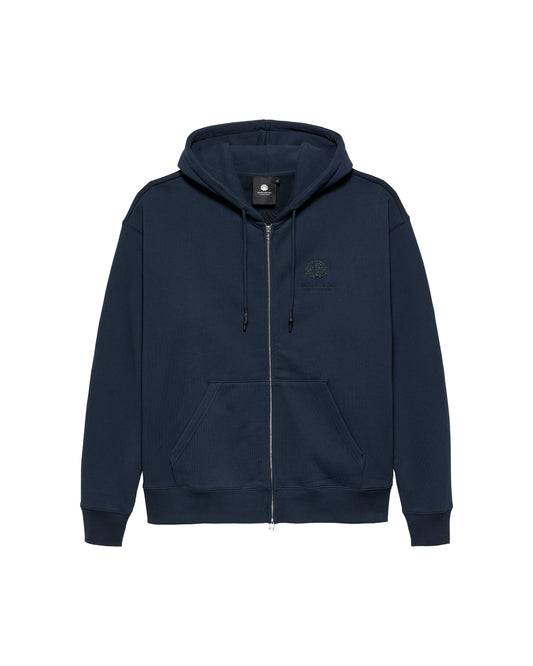 LOGO HOODIE ZIP-UP NAVY/NIGHT