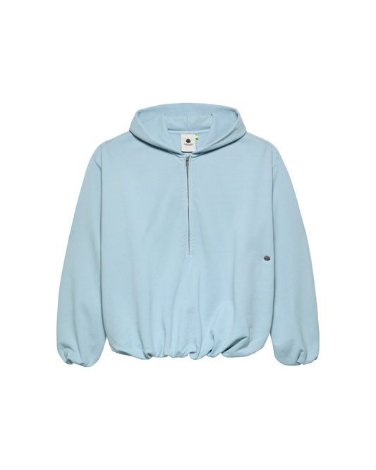 INFLATABLE HOODIE DENIM BLUE